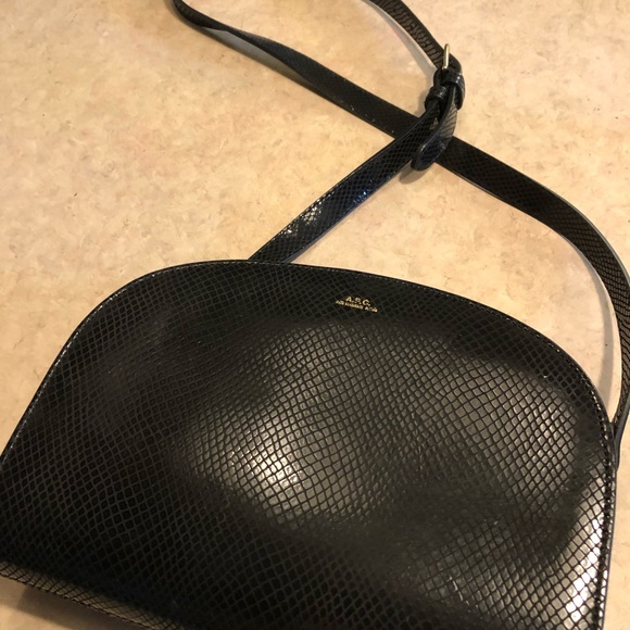 A.P.C. Mini Demi-Lune Handbag - Picture 12 of 14